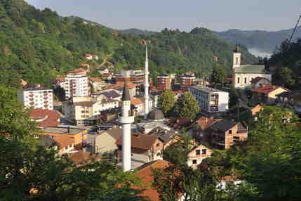 Srebreniča village