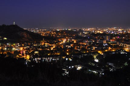 Plovdiv from Dzendem Tepe