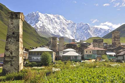 Caucasus village