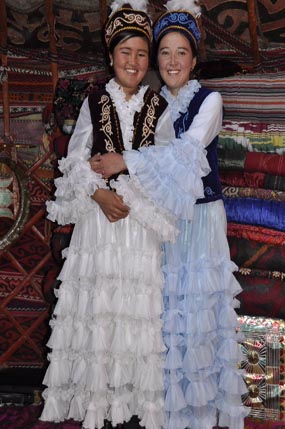 Tajik sisters