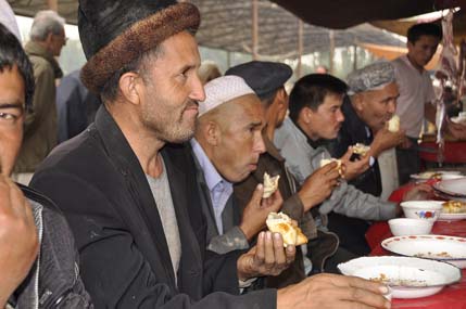 Uyghur lunch