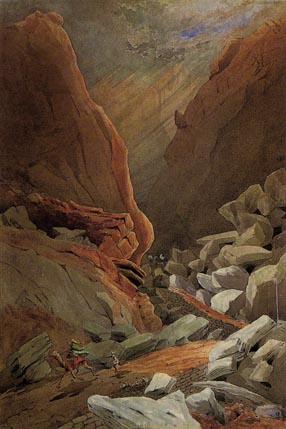 The canyon in 1868