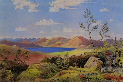 Lake Ashenge in 1868