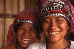 Akha tribeswomen