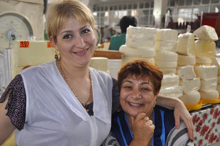 Cheese sellers