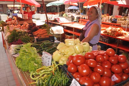 Transnistria stallholder