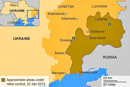 Donbass map